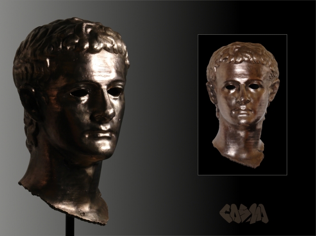 Getty Caligula in Bronze by Cosmo Wenman