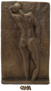 Matisse Nude Back I in Bronze by Cosmo Wenman_close crop