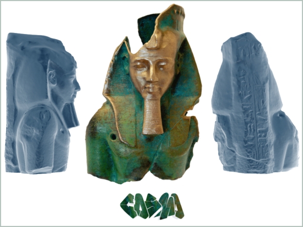 Ramesses II in Bronze by Cosmo Wenman